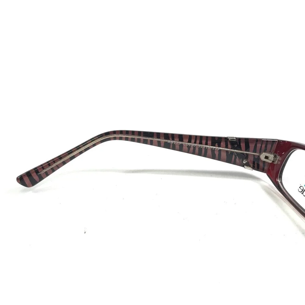 Next Issue AN 173 COL 30 Eyeglasses Frames Red Rectangular Full Rim 52-16-135